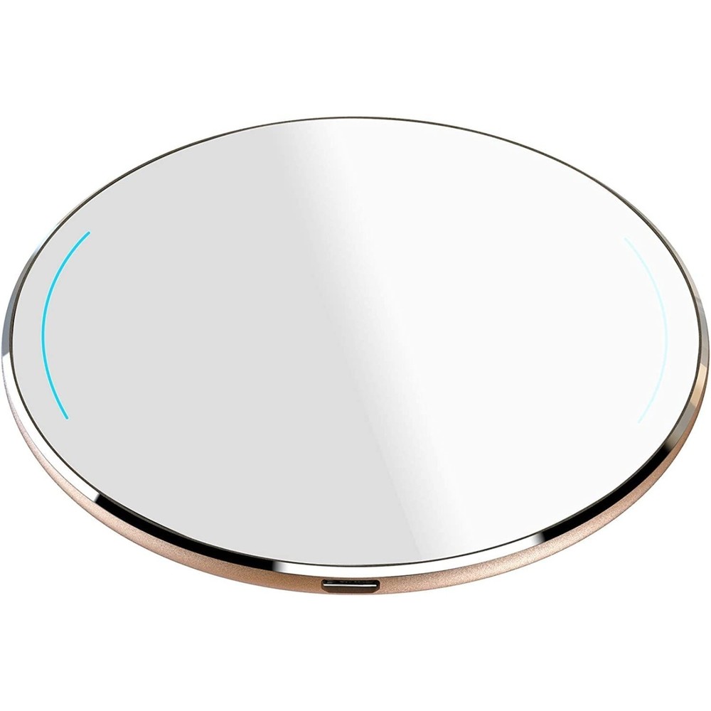 TOZO W1 Wireless Charger Thin Aviation Aluminum Computer Fast Charging Pad Gold